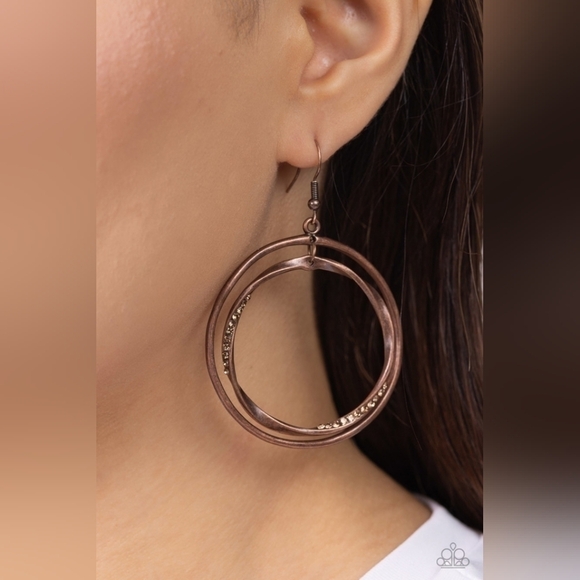 Copper necklace set - Picture 5 of 6